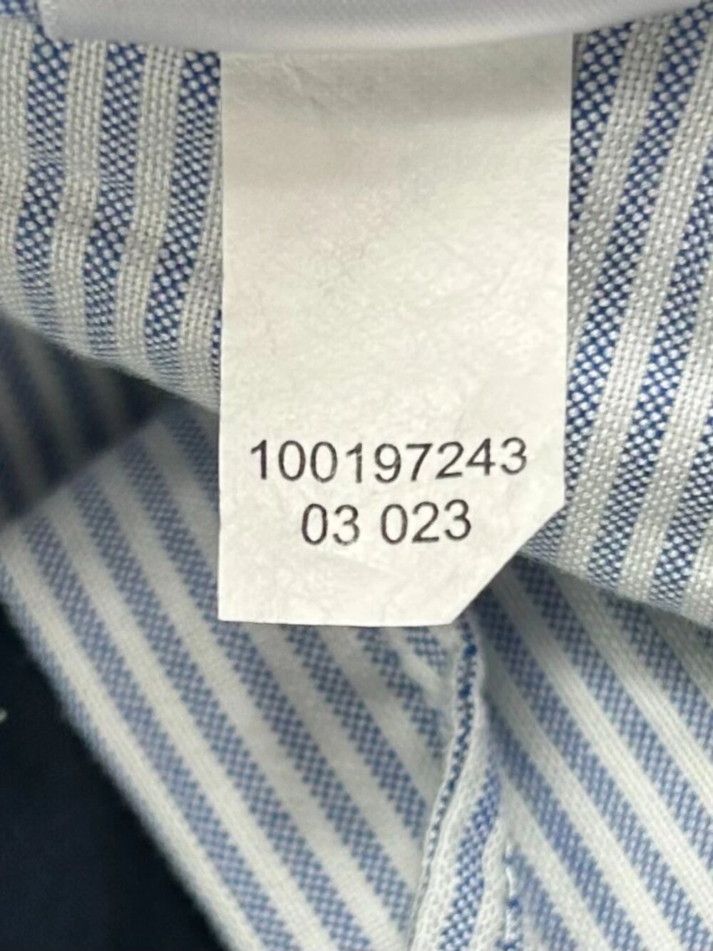 Brooks Brothers Chino Pants Mens 38x30 Blue‎ Stretch Straight Flat Front Formal - Picture 7 of 14